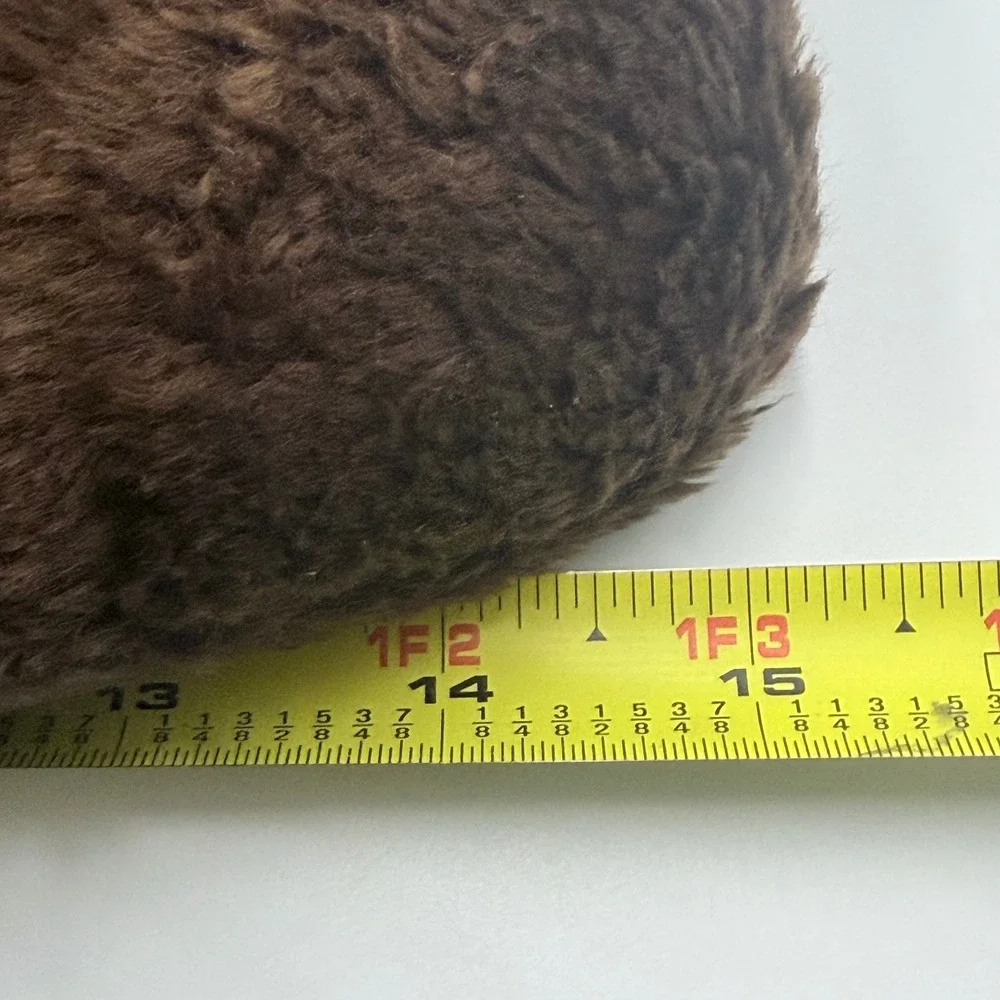 Vintage Dae Woo Los Angeles Brown Teddy Bear Plush 14